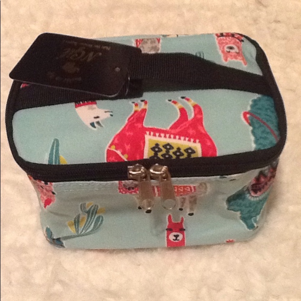 Vibrant Llama Cosmetic Case
